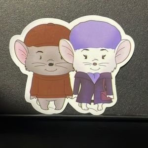 MOUSE COUPLE STICKER